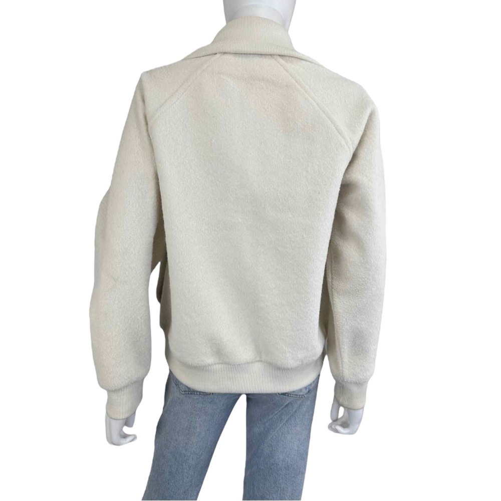 joie Cream Fleece Jacket Size S D0654 - Picture 4 of 14
